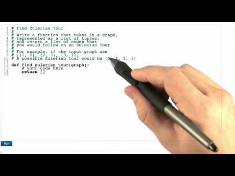 Challenge Find Eulerian Tour - Intro to Algorithms