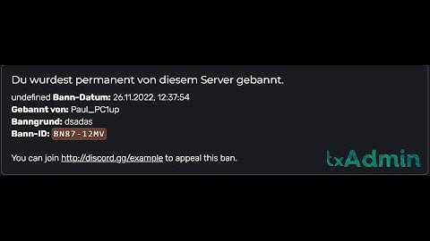 UNBAN FIVEM 2025 ( TxAdmin - GLOBAL - SERVER ) REMOVE BAN FIVEM 2025 ( UPDATE METHOD )