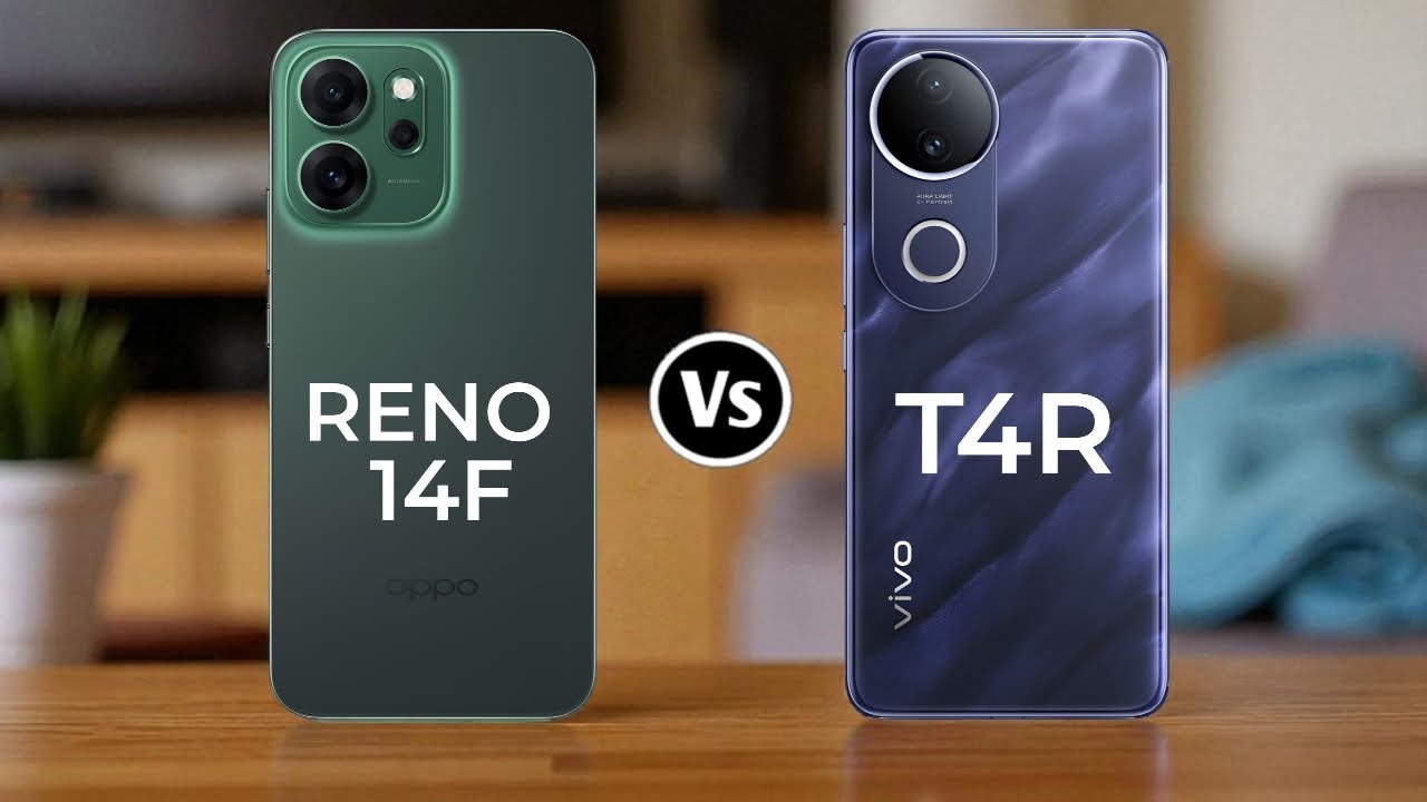 Oppo Reno 14F 5G Vs Vivo T4R 5G