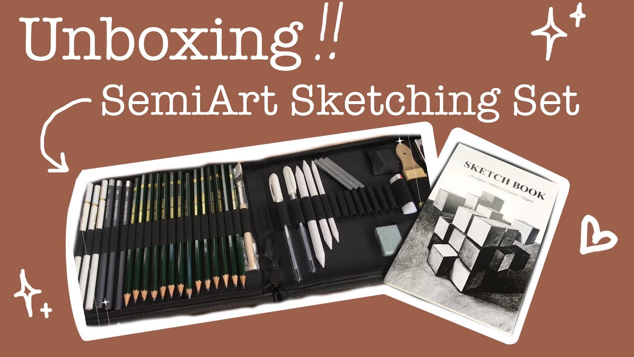 Drawing Sketching Kit Set Pro Art Supplies With Sketchbook - Temu