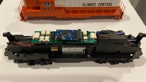 Replacing an ESU Essential Sound Unit Decoder with a Loksound 5 decoder