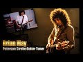 Brian May Explains Peterson Strobe Guitar Tuner As Spotted In Bohemian Rhapsody Movie Gwilym Lee