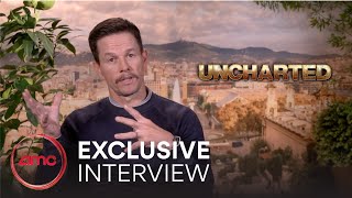 UNCHARTED – Exclusive Interview (Tom Holland, Mark Wahlberg) | AMC Theatres 2022