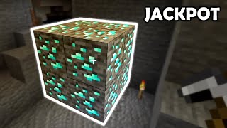DIAMONDS! SKELETONS!  Minecraft Survival Guide (Bedrock 2020) PS4, XBox One and Nintendo Switch