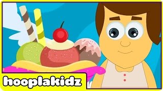 Video thumbnail of "Ice Cream Song | Kids Song | HooplaKidz"