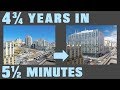 A new hospital rises: 4¾ years of construction in a 5½ minute time-lapse