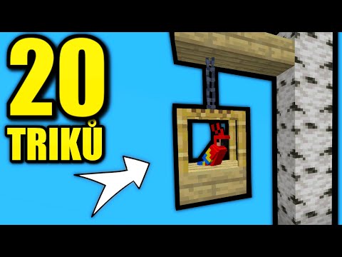 20 Tipů a Triků pro STAVĚNÍ v Minecraftu...! (1.16 +)