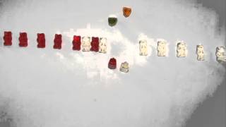 Stop Motion Animation with Gummy Bears