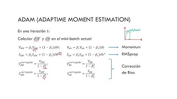 ADAM - Algoritmo de Optimización del Gradiente Descendente (Curso DL parte 44)
