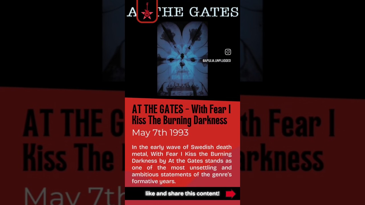 AT THE GATES - With Fear I Kiss The Burning Darkness (1993