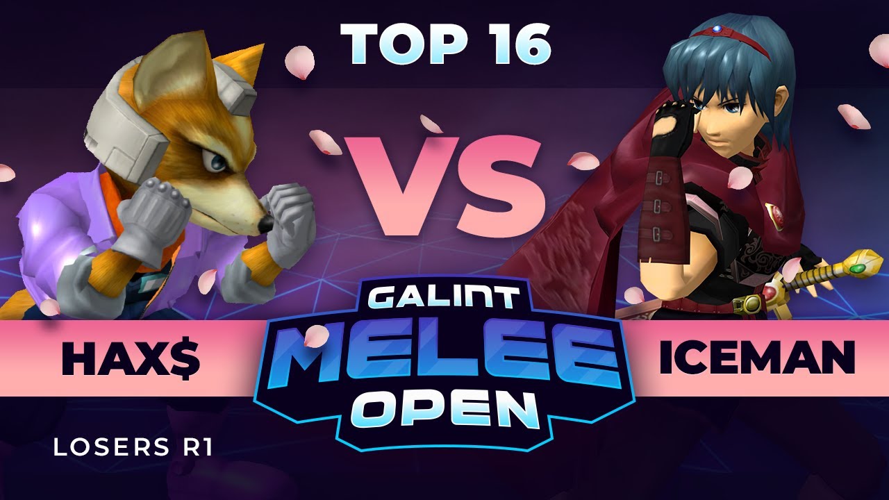 Galint Melee Open Spring Edition Hax (Fox) vs Iceman (Marth) Top
