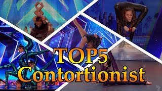 TOP 5 BEST Contortionist Performe on AGT & BGT
