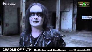 CRADLE OF FILTH - Dani Answers Questions about Touring (THE MANTICORE AND OTHER HORRORS)