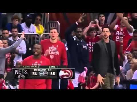 Brooklyn Nets vs Atlanta Hawks - Full Game Highlights l Game 1- April ...