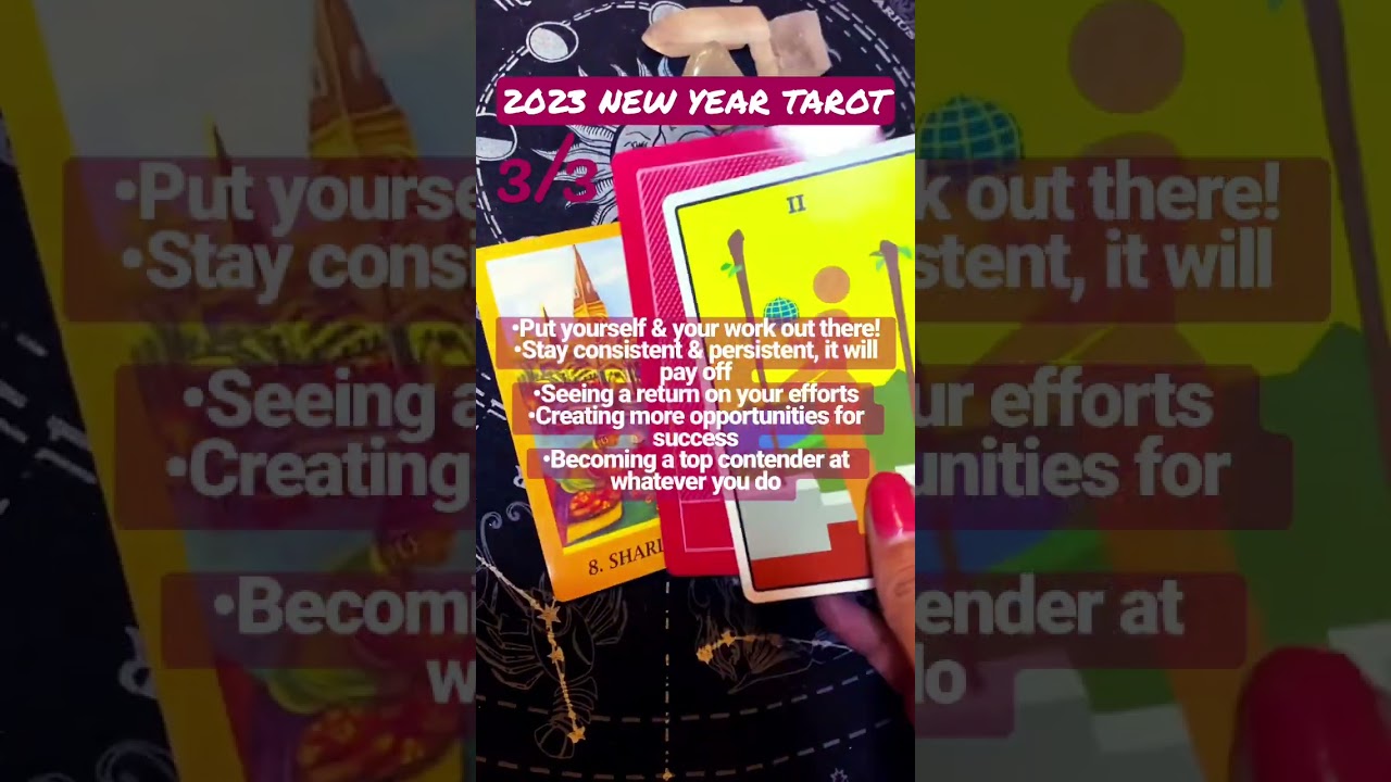 🍾 2023 NEW YEAR TAROT READING (3/3) 