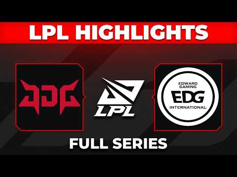 JDG vs EDG Highlights ALL GAMES | LPL 2026 Split 3 | JD Gaming vs EDward Gaming