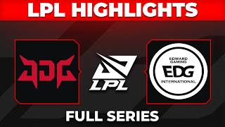 JDG vs EDG Highlights ALL GAMES | LPL 2026 Split 3 | JD Gaming vs EDward Gaming