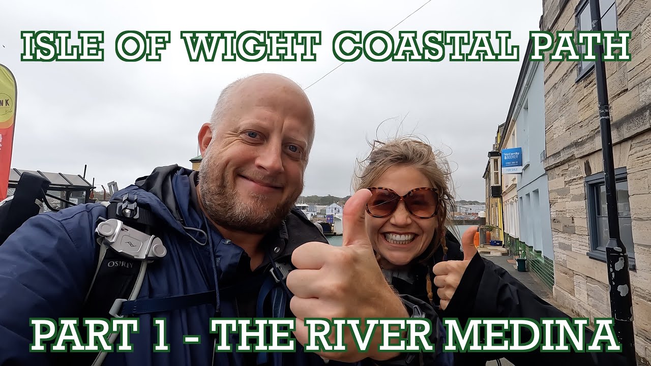 Прогулка по прибрежной тропе IOW | Часть 1 | Река Медина | Прогулочный клуб Cool Dudes