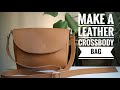 Make a Leather crossbody bag