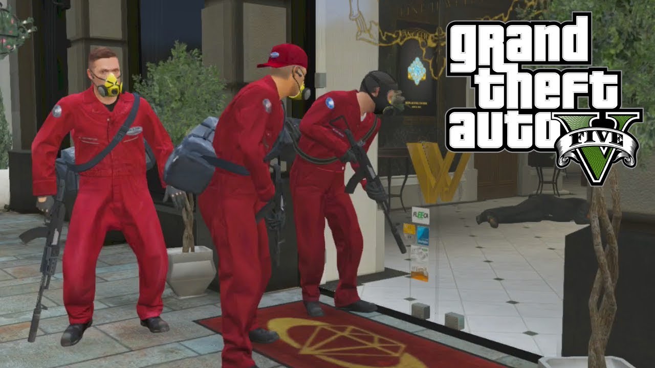 Grand Theft Auto 5 Lester‘s Heist Jewelry Store PS4 Gameplay!! (Story Mode) YouTube
