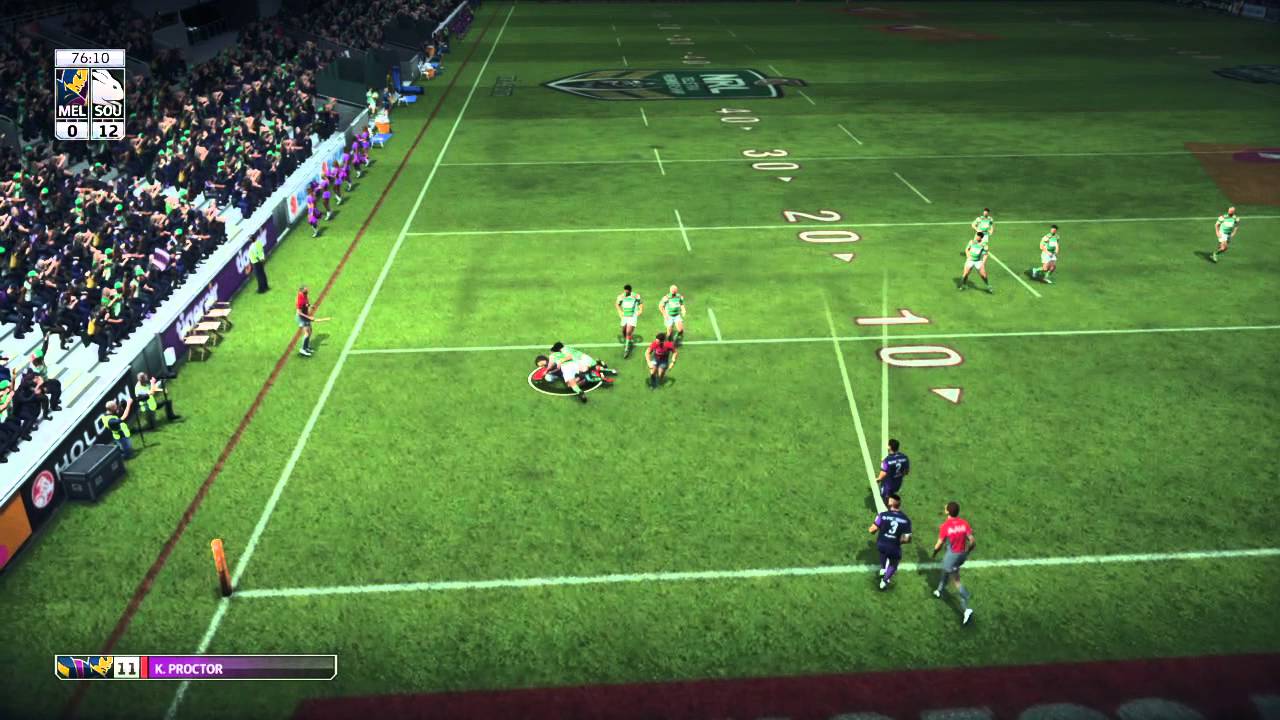 Rugby League Live 3 Ball Strip YouTube