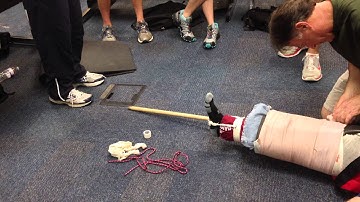 Traction Splinting part 4