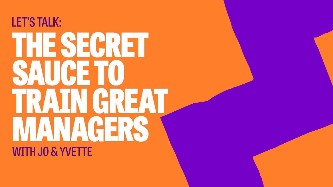 Learn The Secret To Training & Developing Great Managers - YouTube
