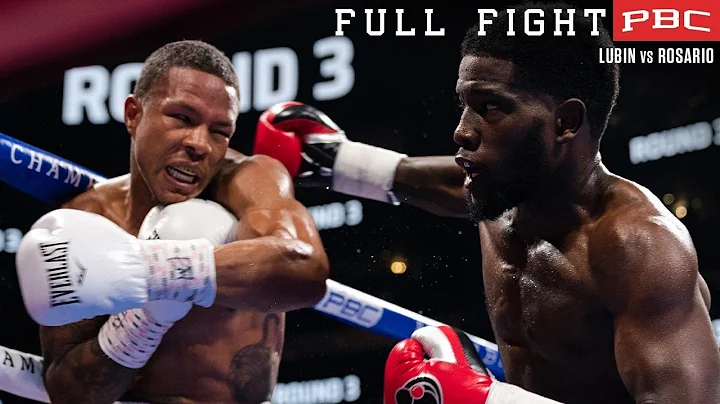 Lubin vs Rosario FULL FIGHT: June 26, 2021 | PBC o...