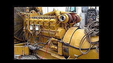 Diesel engine assembly animation