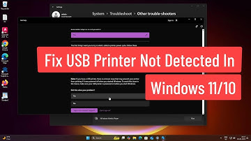 Fix USB Printer Not Detected In Windows 11/10 [3 Methods]