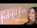 FabFitFun Unboxing Fall 2021