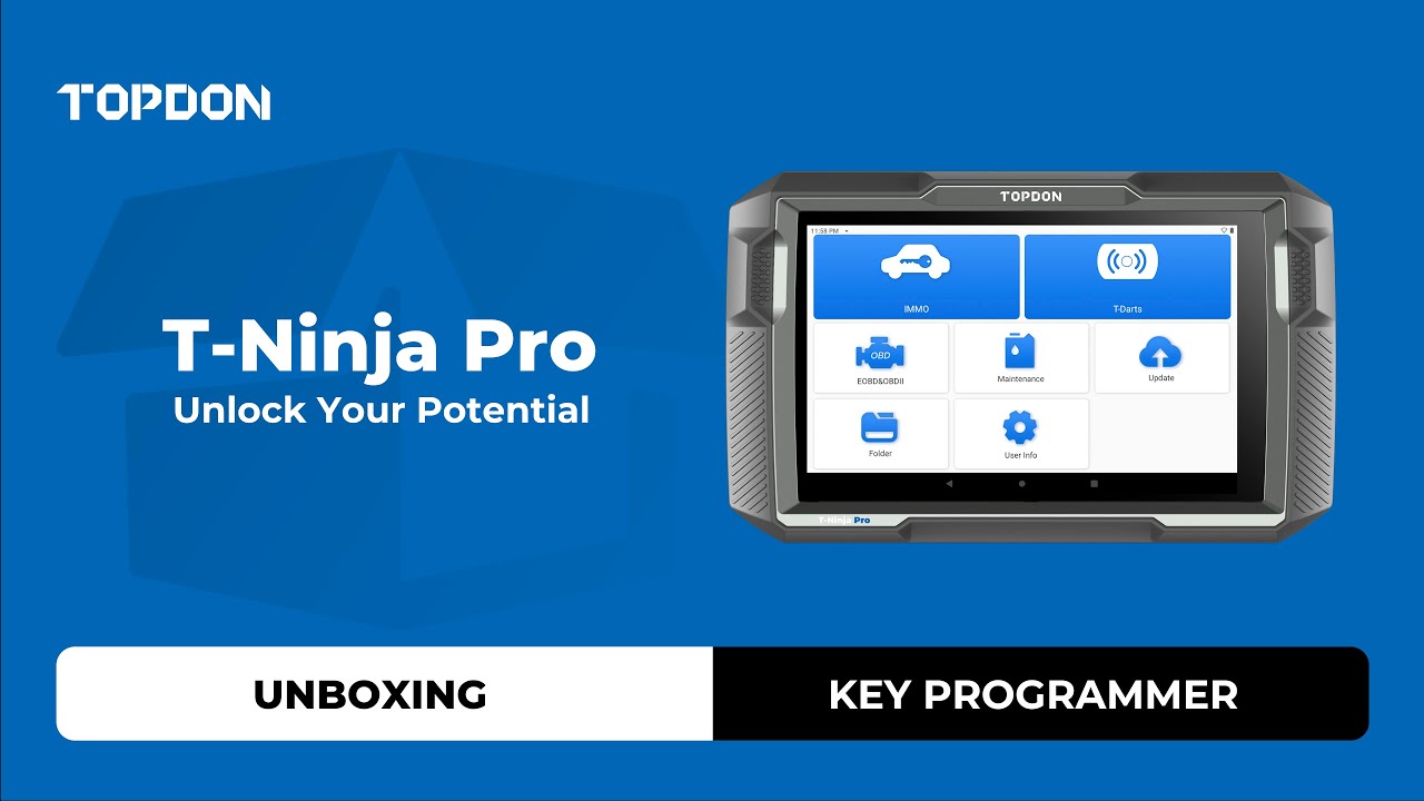 TOPDON - Phoenix Smart - Intelligent Diagnostic Scanner, T-Ninja Pro 