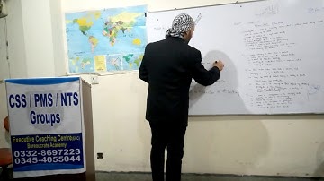 CSS-Precis Past Paper Year 2000 complete Lecture I By M Farhan Khan Abbasi