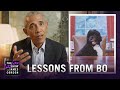 President barack obama on how bo changed the white house