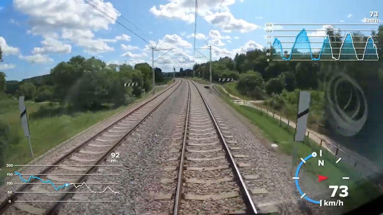 Cabview PKM #12 - Przejazd Gdańsk Osowa - Gdańsk Wrzeszcz