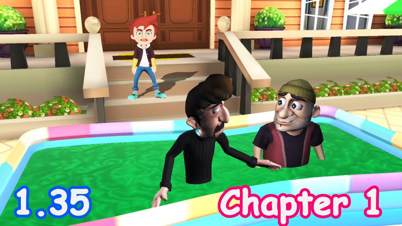 Scary Robber Home Clash 1.35 - Глава 1 Once Upon a Crime Полный игровой процесс