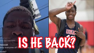 WOW… ZION HARMON IS OFFICIALLY BACK!
