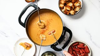 Spicy Beer Cheese Fondue Recipe