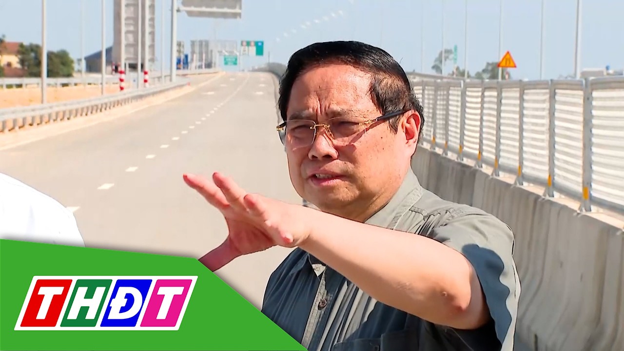 Thủ tướng kiểm tra các dự án giao thông tại miền Trung | THDT
