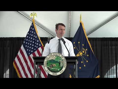 South Shore Rail Line Double Track Ribbon Cutting in Gary 5/13/24