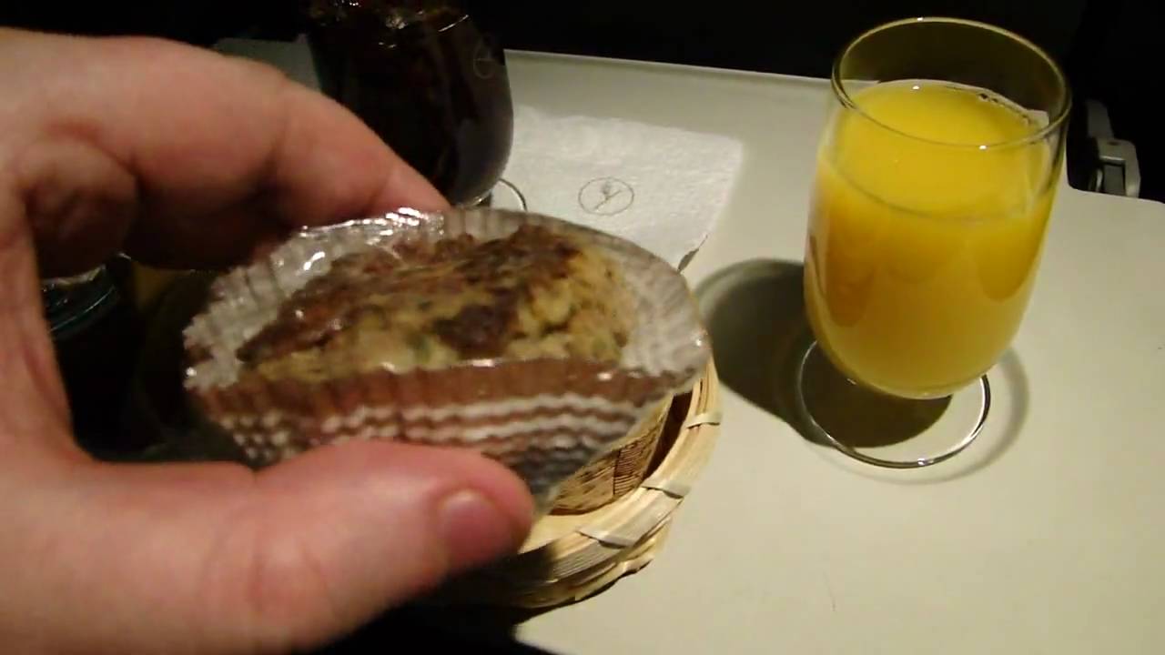 Lufthansa Business Class flight to Venice