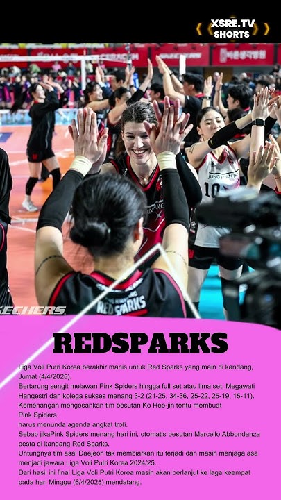 SERU SEKALI !! Megawati Hangestri dan kolega sukses menang 3-2 (21-25 ...