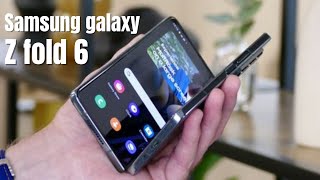 Samsung Galaxy z fold 6 - Unboxing and First Impressions! 😍📦