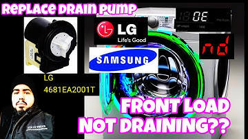 LG "OE" ERROR FIXED/ DRAIN PUMP REPLACEMENT PART 4681ea2001t..NOT DRAINING
