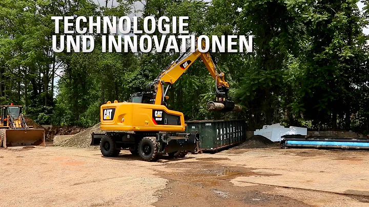 Cat® M314F und M316F Mobilbagger