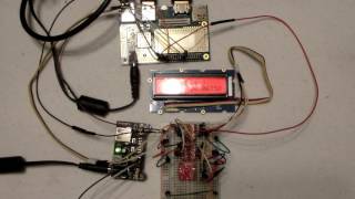 TMP102 and Grove LCD