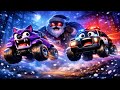 Christmas Night Showdown 🎄🎁 Santa vs Monster Truck—Who Gets the Special Gift? 🔥| Vehicles Animation