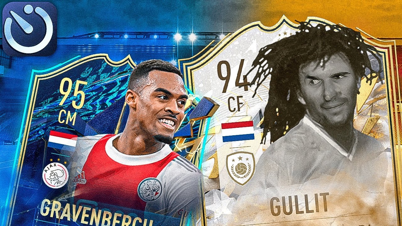 ПРЕЕМНИК ГУЛЛИТА - TOTS ГРАВЕНБЕРХ В СОСТАВЕ ЗА 5 МИНУТ FIFA 22