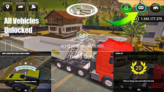 Construction Simulator 3 dinheiro infinito level 20 - All Vehicles Unlocked