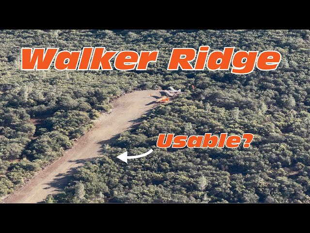 Too Tight for the Super Chief? | Back to Walker Ridge Airstrip...